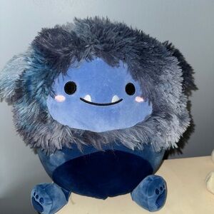Squishmallows Blue and Gray Stuffed Animal